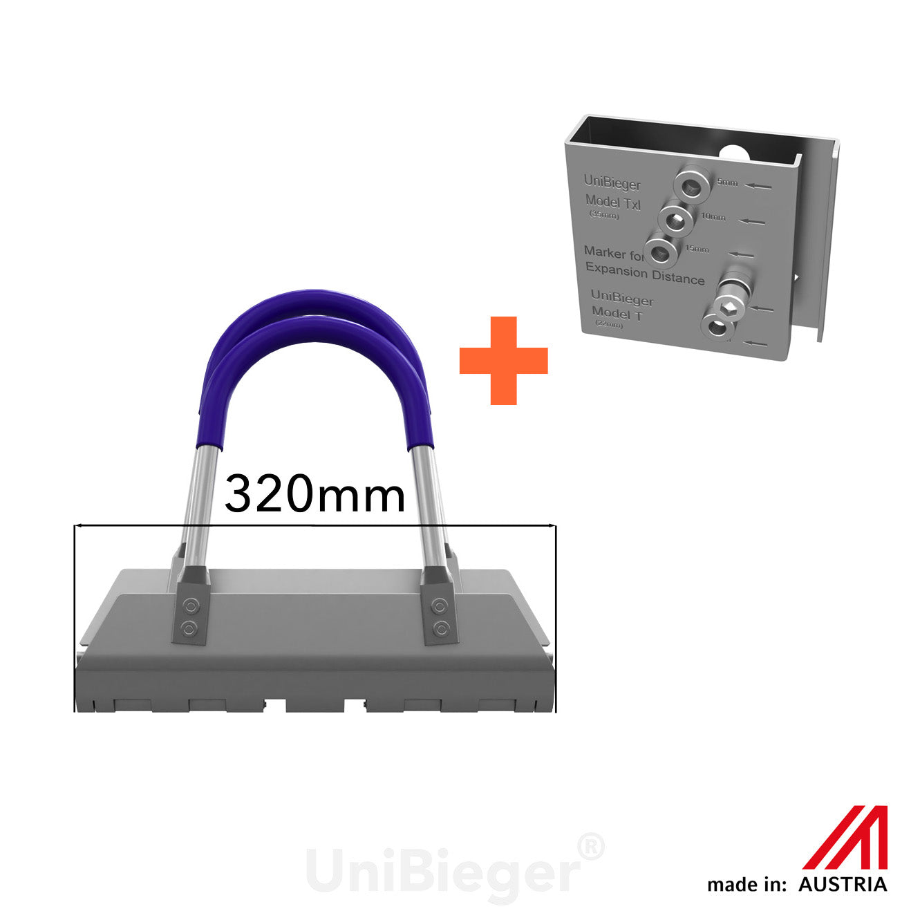 UniBieger® Modell T “inch“ Set inkl. UniMaker